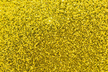 Textured Gold Glitter surface Background