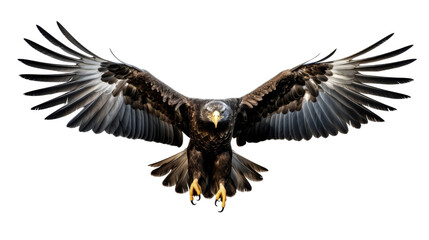 Eagle's Domain on Transparent Background