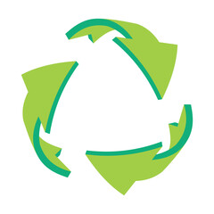 Green Recycle Icon