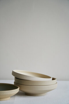 Subtle Elegance in Ceramic Bowl Set

