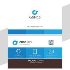 Modern Unique Business Card Design