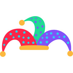 Clown Hat Vector