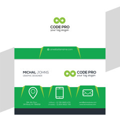 Modern Unique Business Card Design