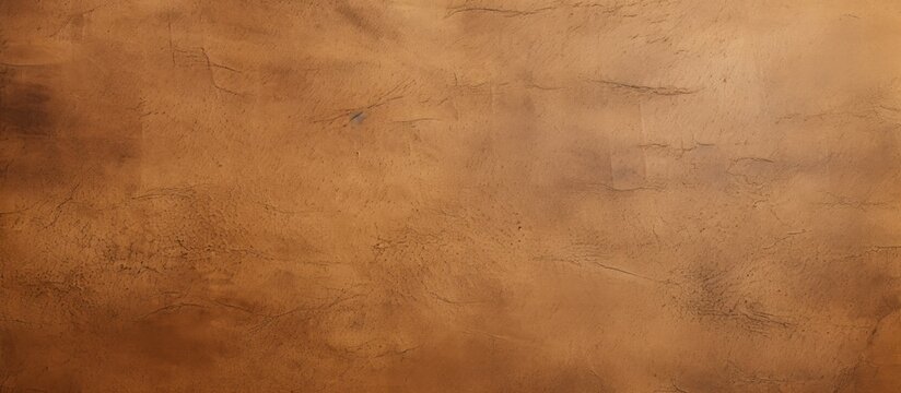 A brown wall adorned with a clock, adding a functional and decorative element to the room. The clock is the focal point against the textured background, adding visual interest to the space.