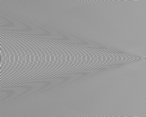 Concentric circle diagonal lines, oblique, monochrome stripe lines pattern.