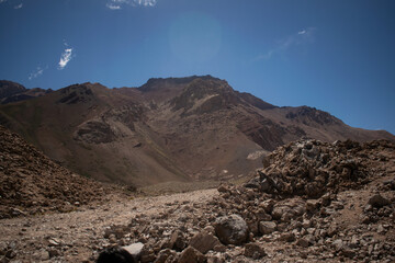 landscape with mountains
