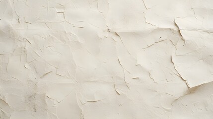 Cracked White Wall Texture: Aesthetic Background with Detailed Surface