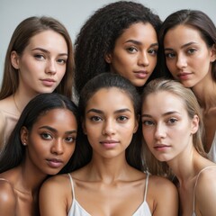 Fototapeta premium group of women