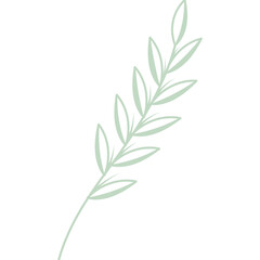 Line Floral Decoration