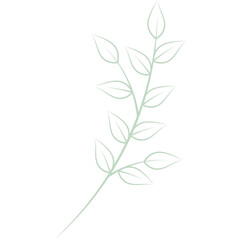 Line Floral Decoration