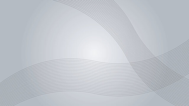 White and gray gradient abstract background wallpaper vector image