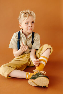 Back to school portraits in studio