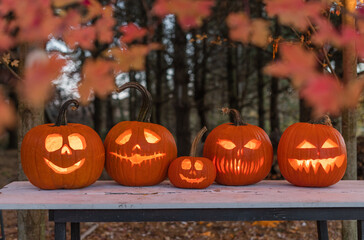 Halloween pumpkins