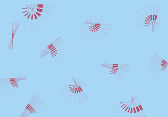 Obraz premium Abstract wave pattern background template