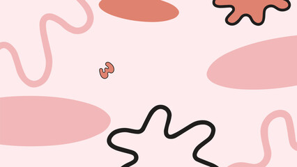 background with pink and blue circles