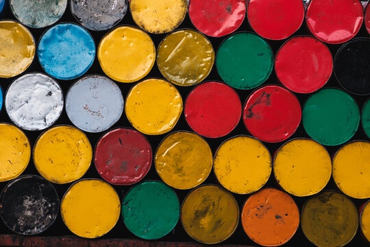 Colored cans