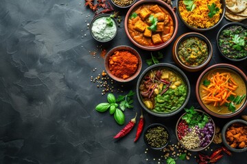 Indian cuisine: Diverse homemade recipes