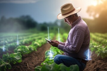 Local farmers are using modern technology: it represents development, adaptation and progress.