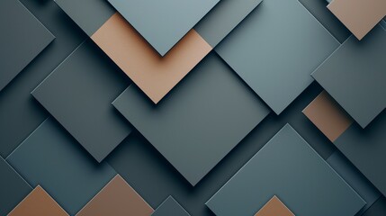 A simple arrangement of overlapping squares in muted tones, delivering a subtle yet stylish HD background for mockups.