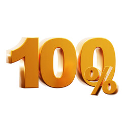 3D 100 Percent Illustration