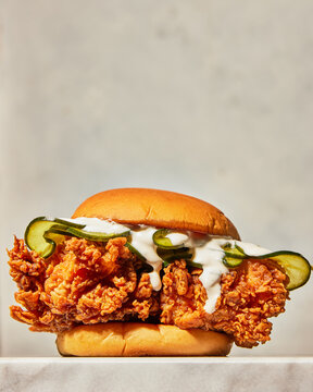 Fried Chicken Burger