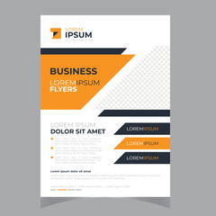 Brochure template layout design. Corporate business annual report, catalog, magazine, flyer mockup. Creative modern bright concept circle round shape