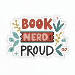 Book lover Sticker