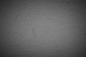 rough texture background of old and dirty dark grey cement wall