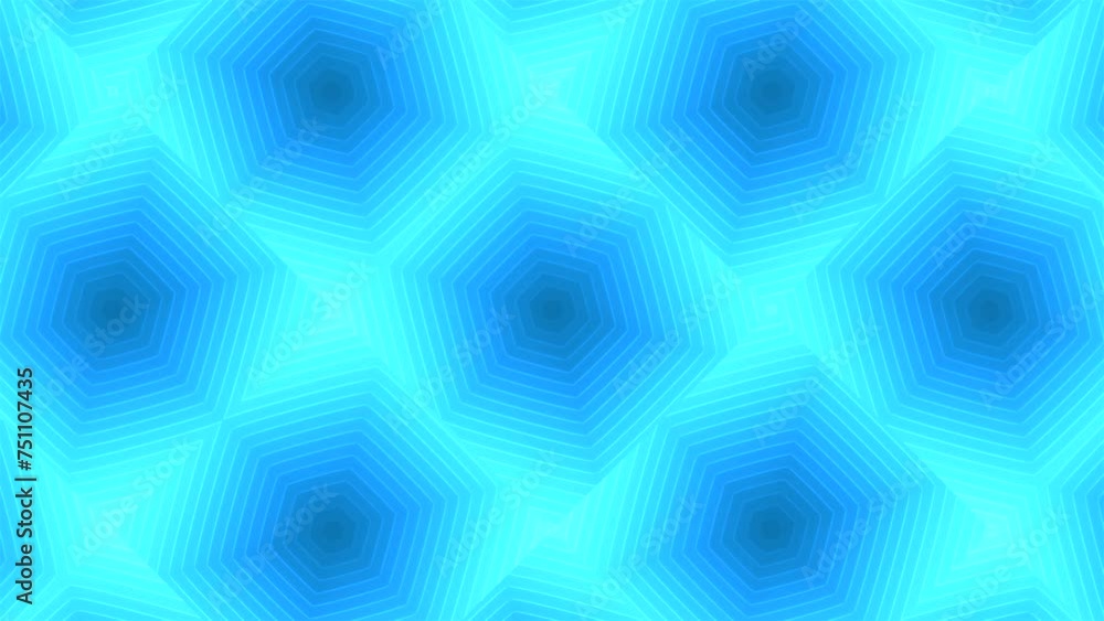 Poster background with moving pattern in squares and geometric depth. motion. mosaic background with floral