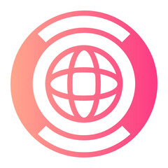marketing gradient icon