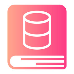 Book gradient icon