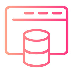 browser gradient icon