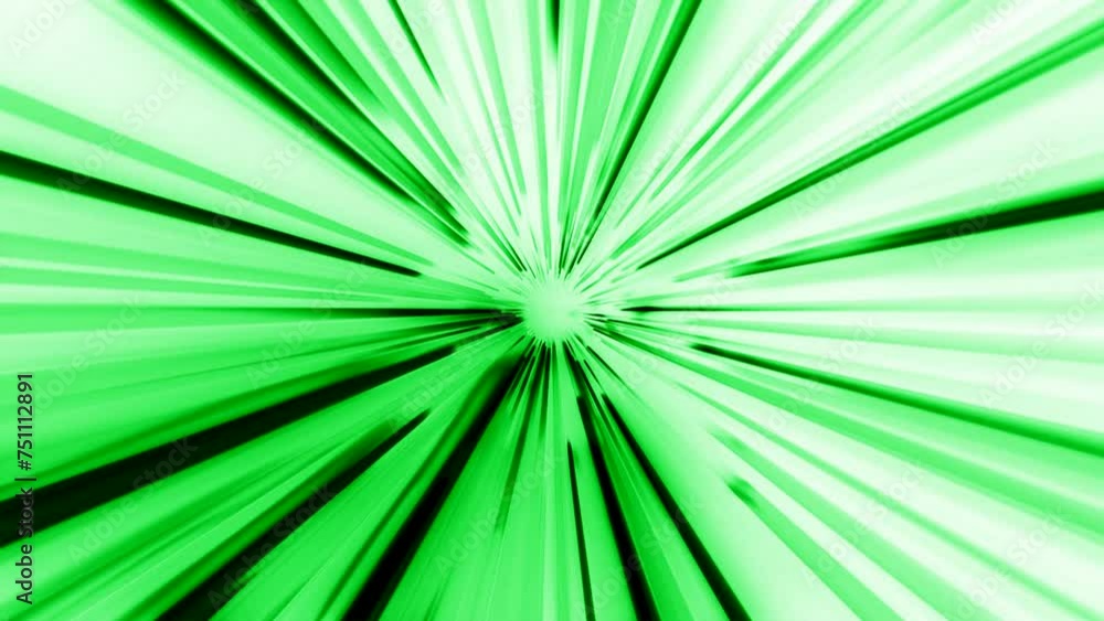 Poster cyber jump in colorful ray tunnel. motion. moving tunnel with lines of velocity in space. psychedeli
