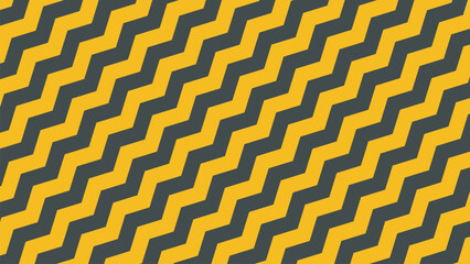 Yellow line stripes seamless pattern background vector image