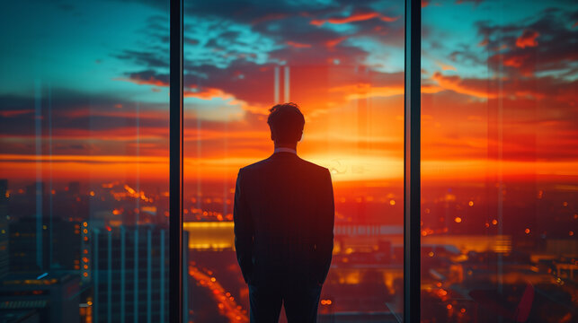 office decor: aimless gaze at window