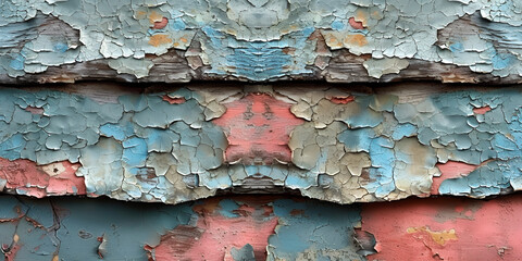 Cracked Paint On A Metal Surface Capturing The Texture Of Decay Background A close up of a rusted metal surface with peeling paint.