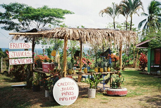 Juice Stand in Costa Rica