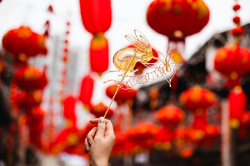 Chinese sugar painting candies