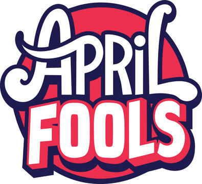 Colorful flat april fools' day illustration 