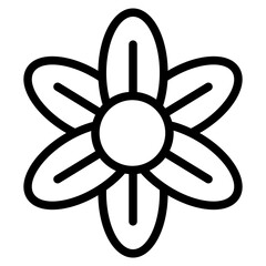 Obraz premium flower icon