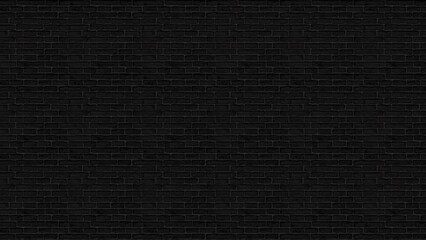 brick wall natural dark black for background or cover page
