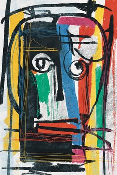 Digital Artistic Abstract portrait