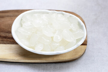 Sugar palm seed in syrup