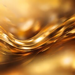 luxury gold abstract background. template for poster. generative ai