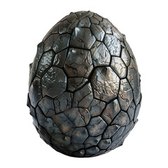 Dragon egg on transparent background