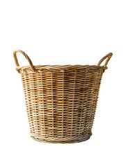 Obraz premium wicker basket on transparent background 