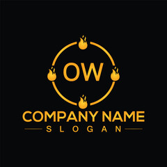 Colorful abstract logo design template