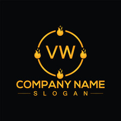 Colorful abstract logo design template