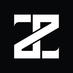 vector letter zp logo design icon