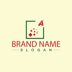 Abstract business logo design template